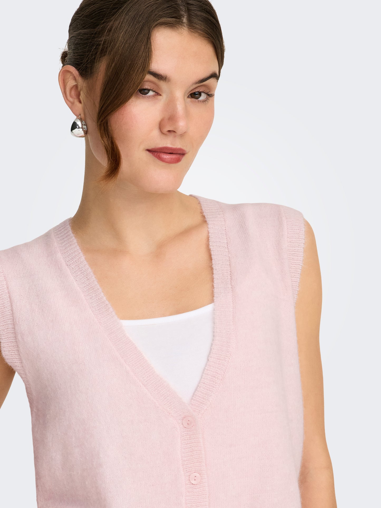 ONLHELGA LIFE SL BUTTON WAISCOAT KNT