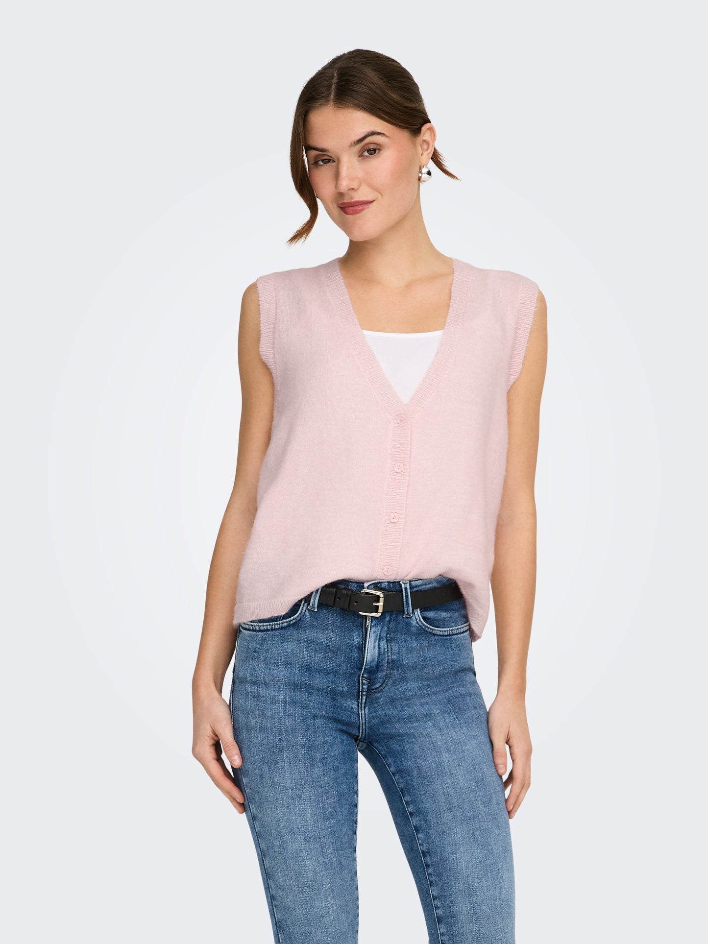 ONLHELGA LIFE SL BUTTON WAISCOAT KNT