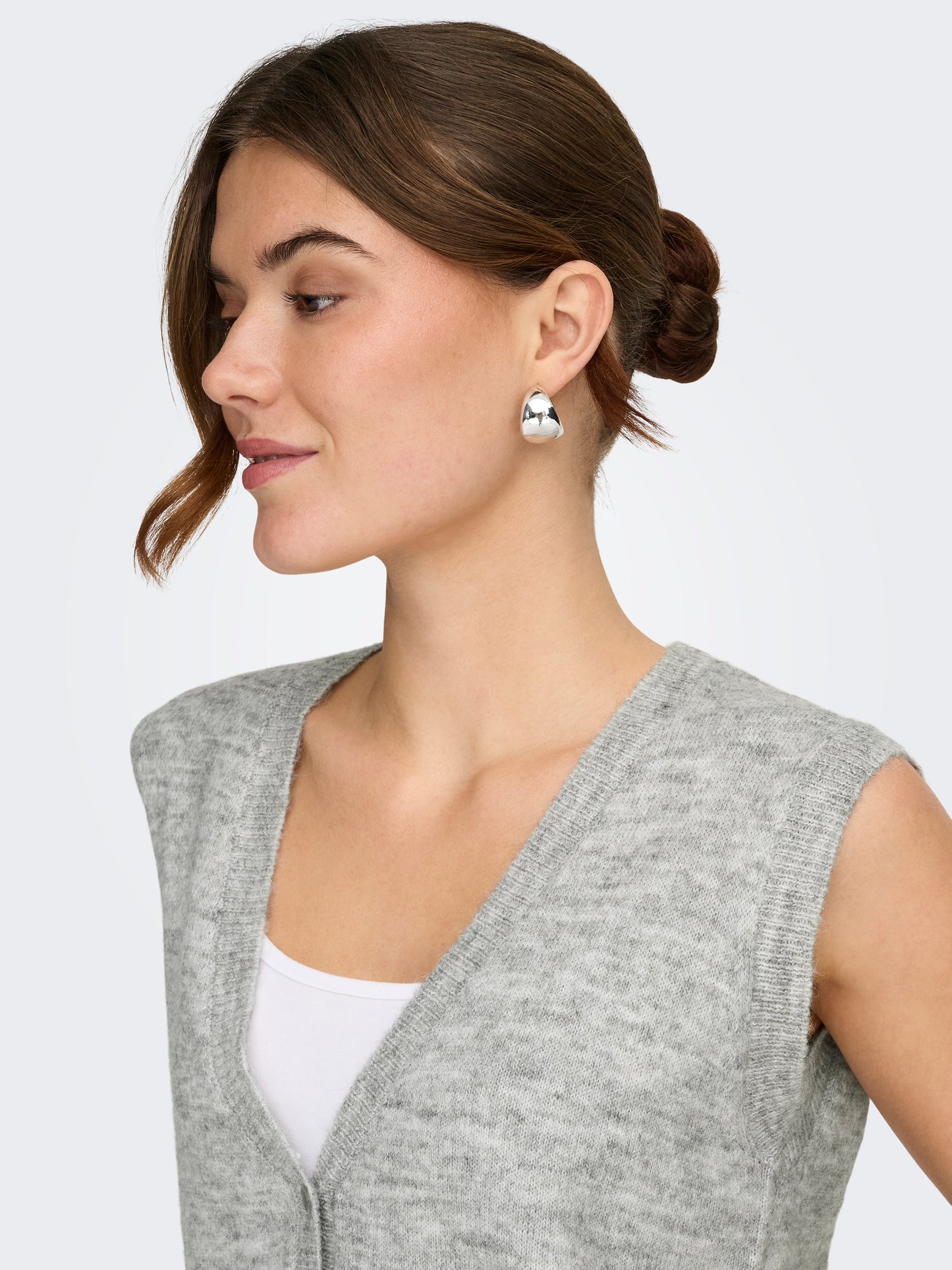 ONLHELGA LIFE SL BUTTON WAISCOAT KNT