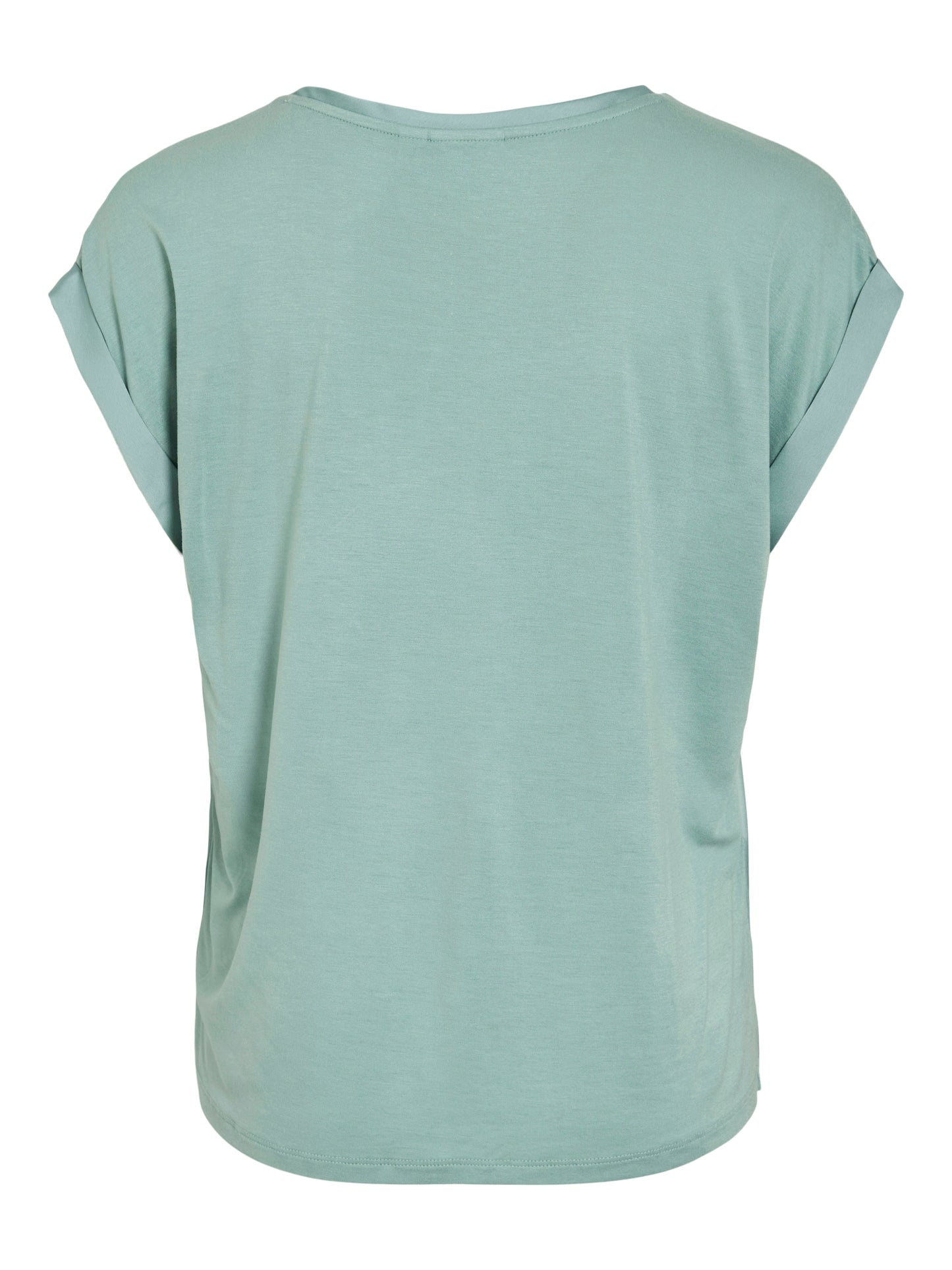 VIELLETTE S/S SATIN TOP - NOOS