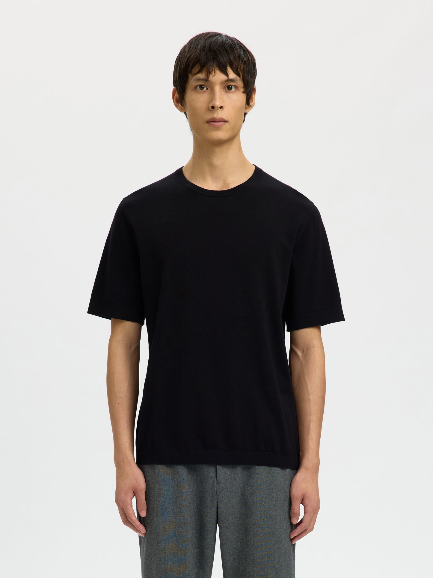 SLHTORINO SS KNIT CREW NECK NOOS