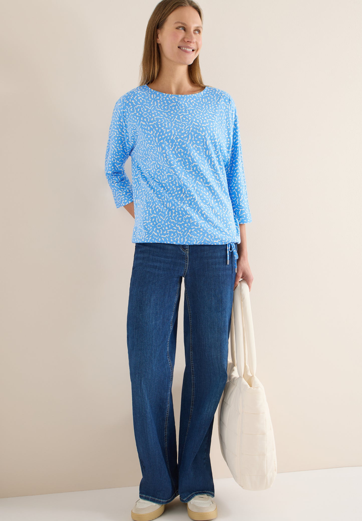 Shirt mit Minimal Print
