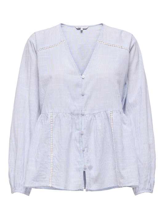ONLNORA L/S V-NECK SHIRT NOOS WVN