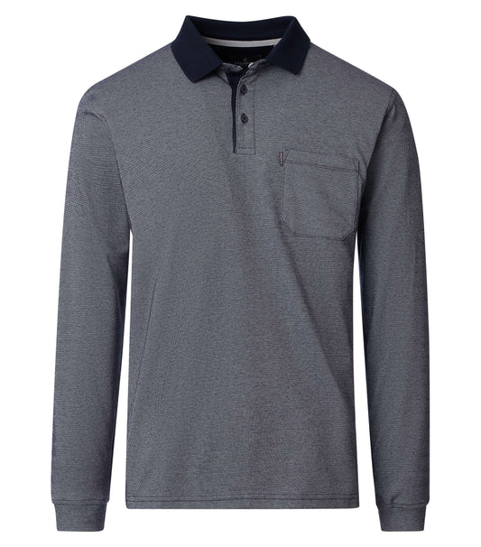 Polo-Shirt Langarm