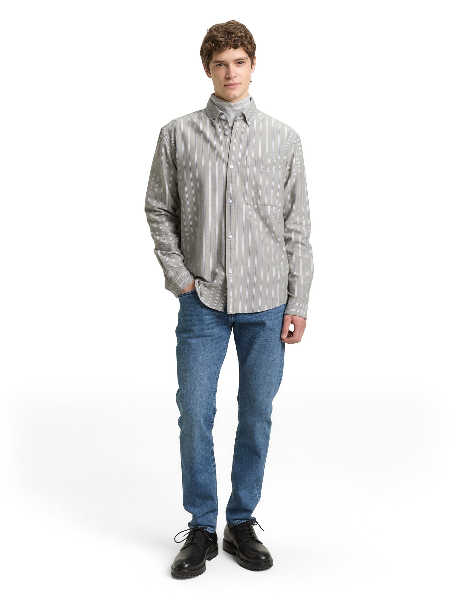 Relaxed Fit Hemd aus Baumwolle