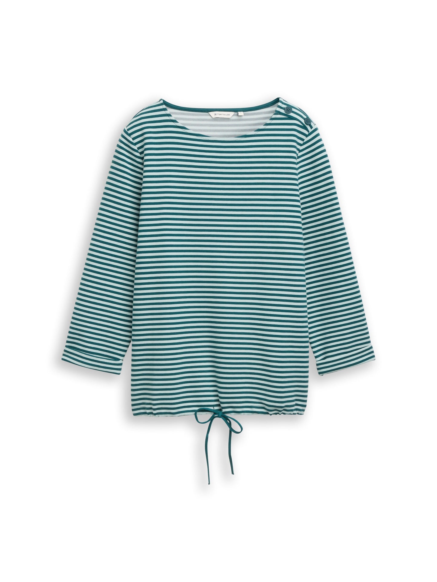 Langarmshirt mit Knopf-Details