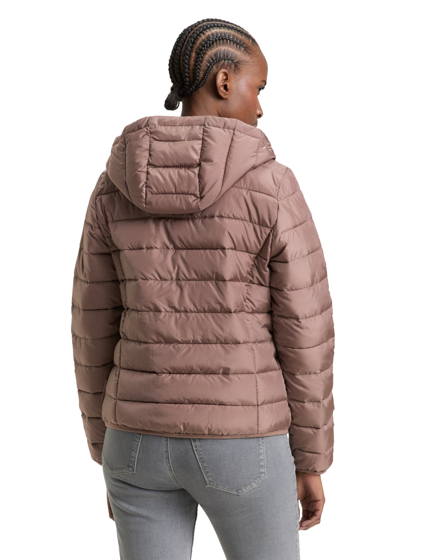 Lightweight Steppjacke mit Kapuze