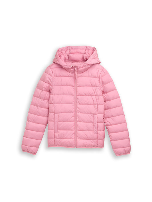 Lightweight Steppjacke mit Kapuze
