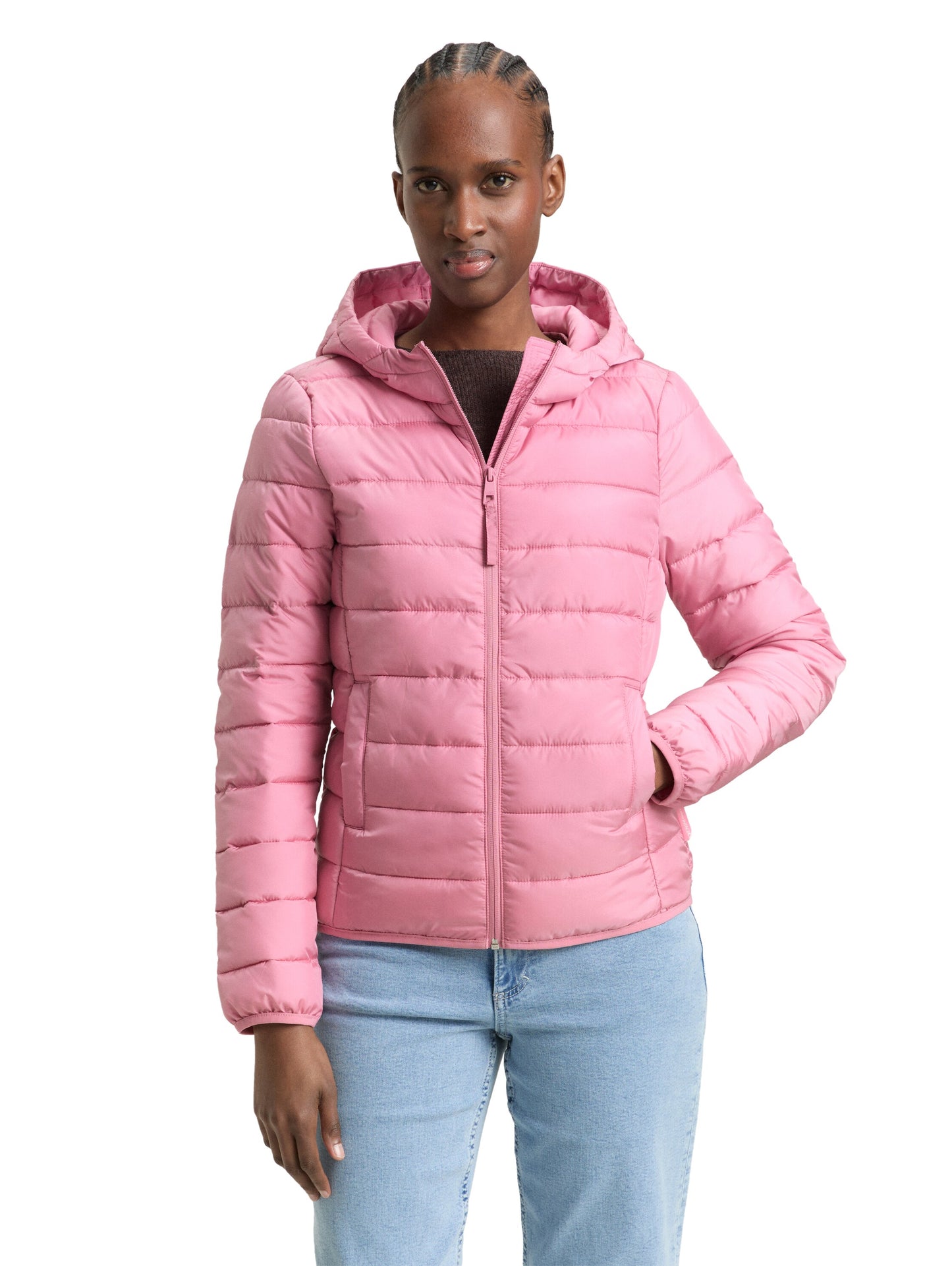 Lightweight Steppjacke mit Kapuze