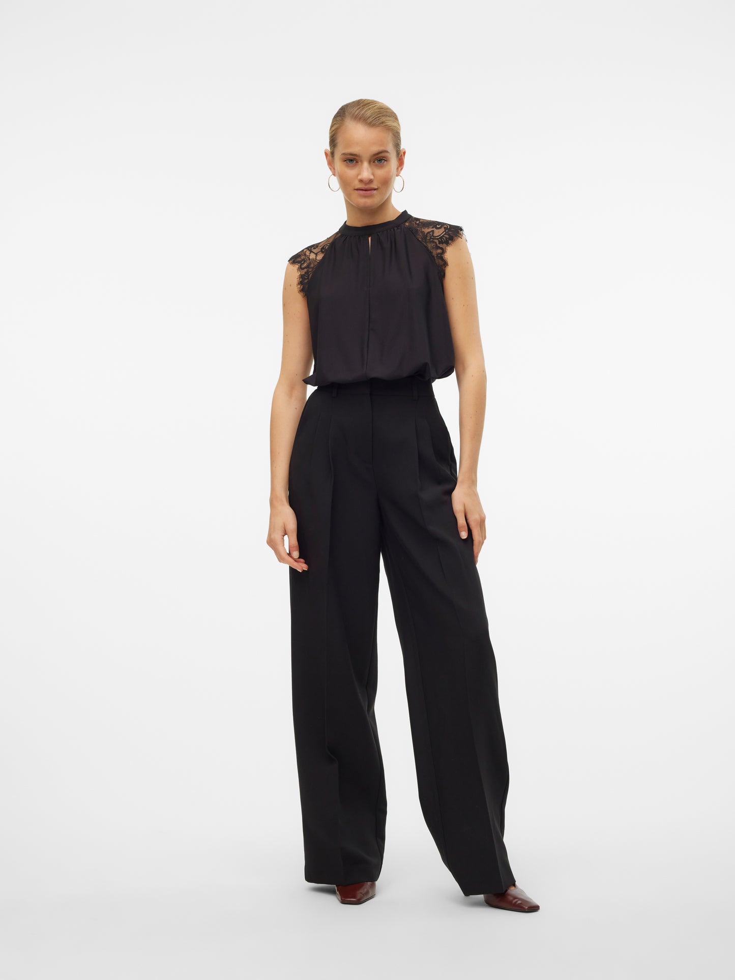 VMMILLA SL LACE TEE NOOS