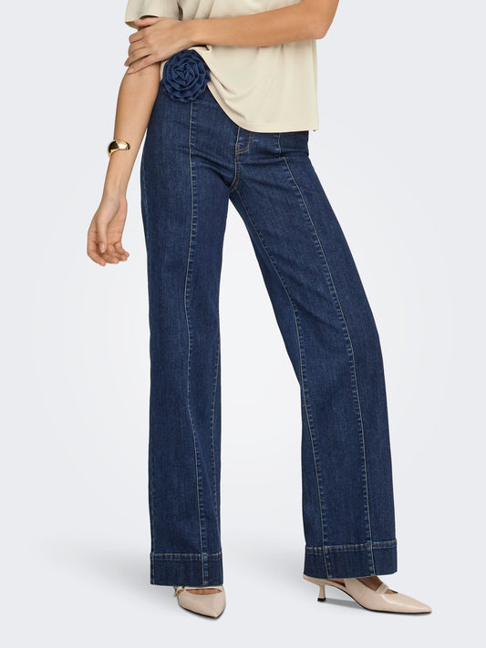 ONLMADISON HW WIDE ROSE BELT DNM GUA