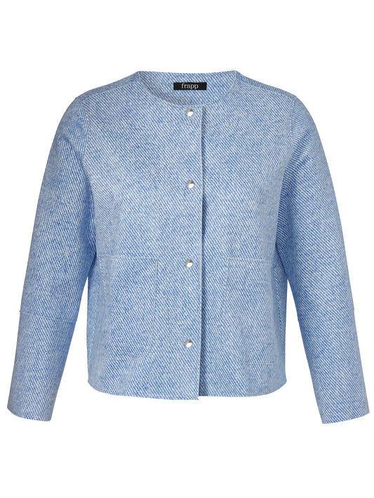 Jacke Rundhals 1/1 Arm Druck