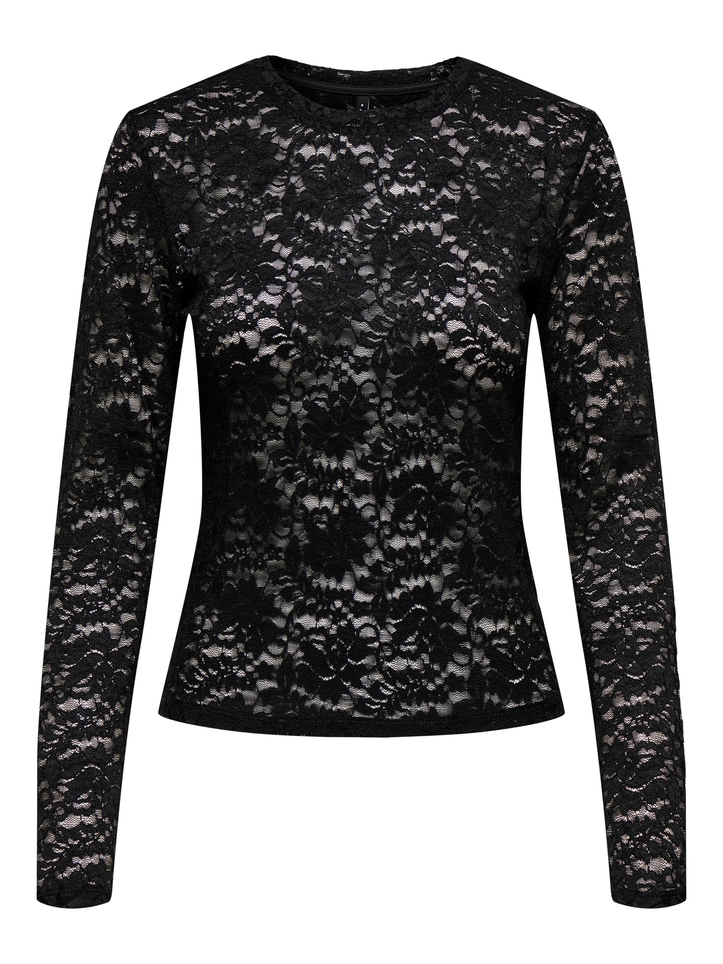ONLNIKKA L/S O-NECK LACE TOP JRS