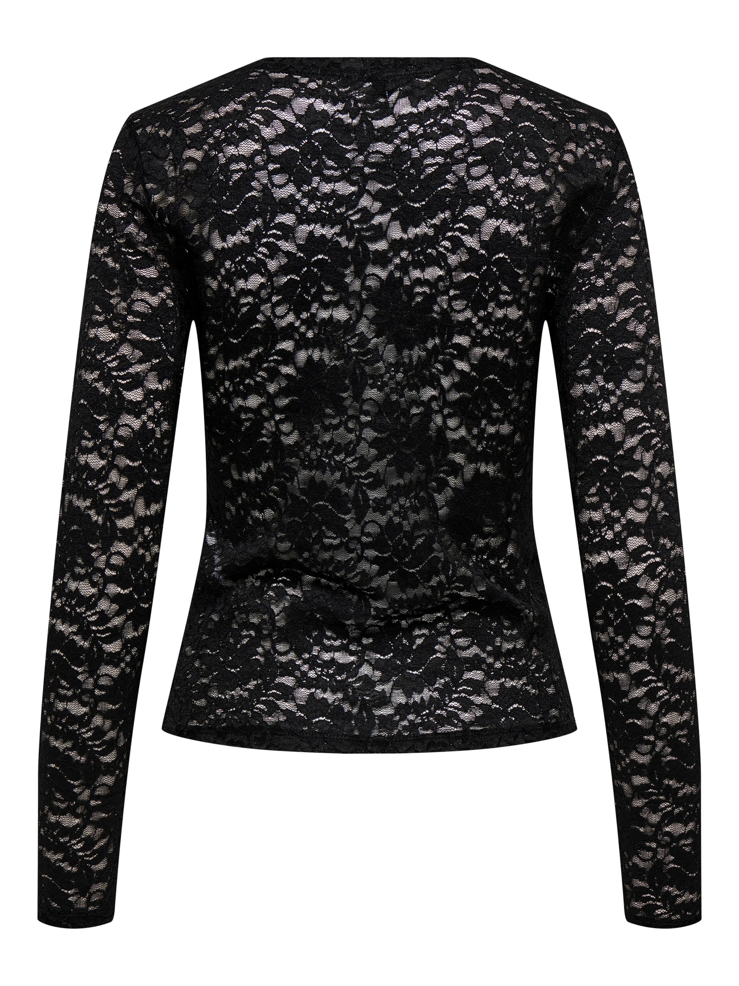 ONLNIKKA L/S O-NECK LACE TOP JRS