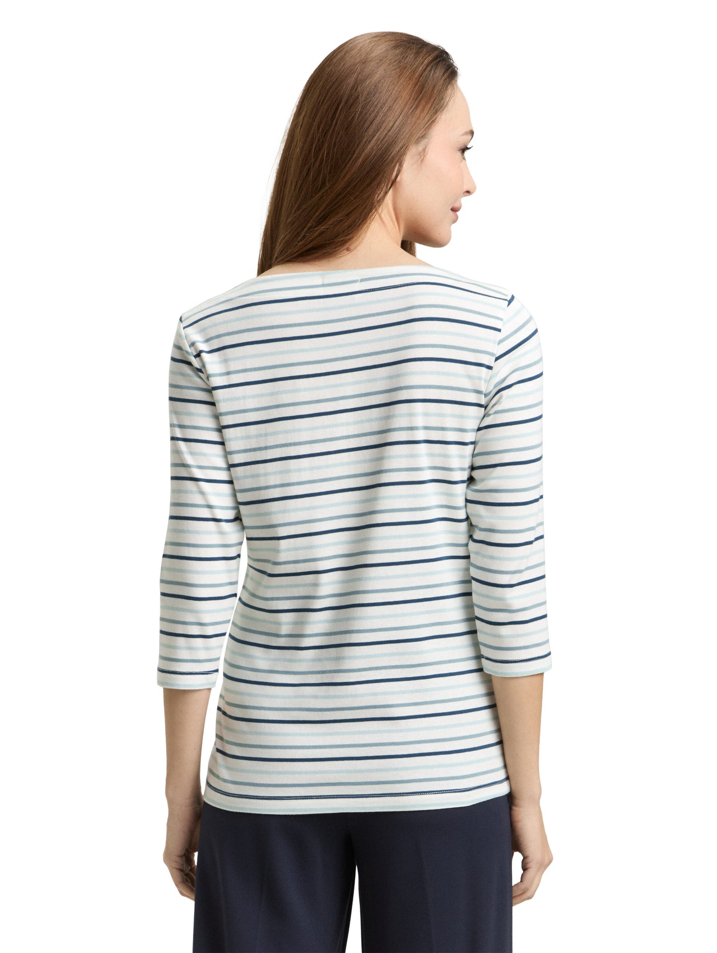 Langarmshirt mit Streifenmuster