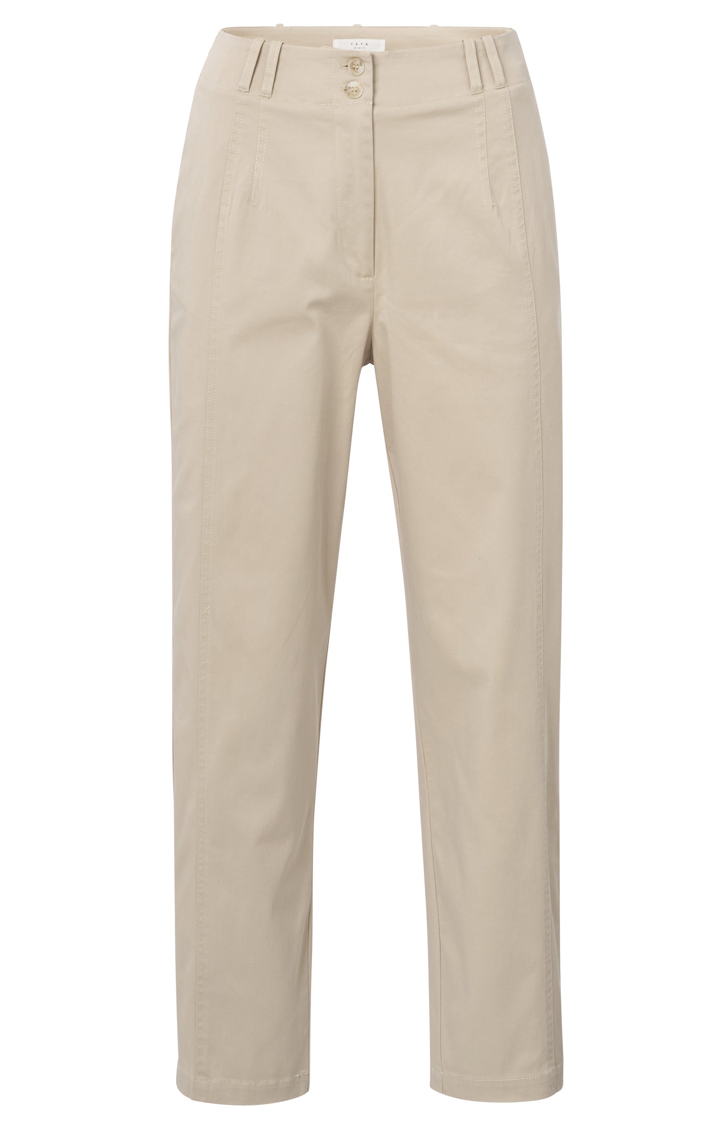 Gewebte Baumwollhose, HUMUS BEIGE