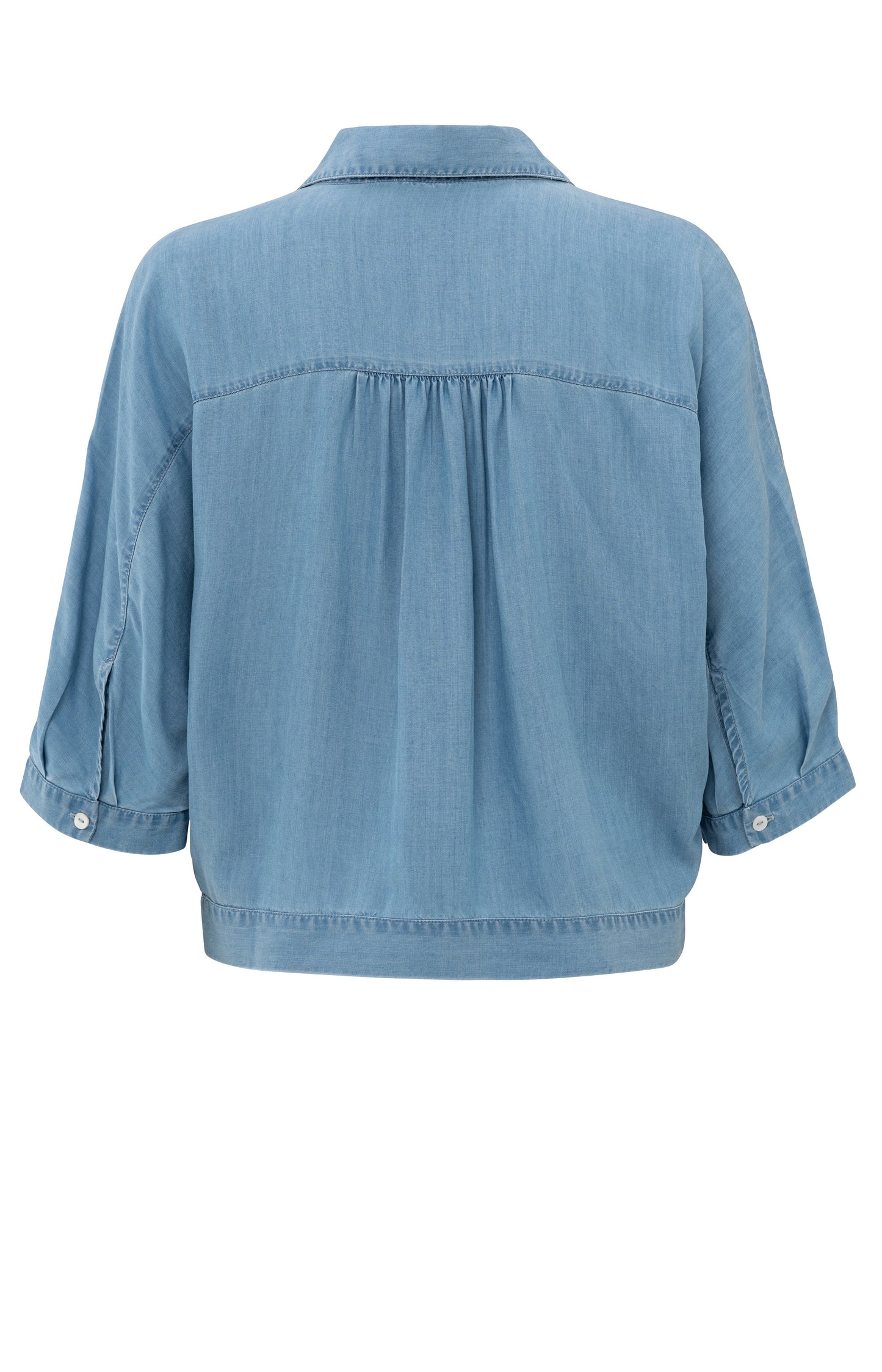 Leichte Chambraybluse, CHAMBREY