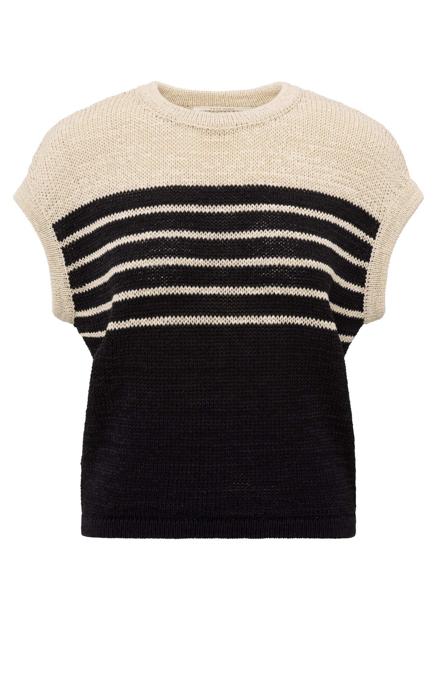 ?rmelloses Strickoberteil, SUMMER SAND DESSIN