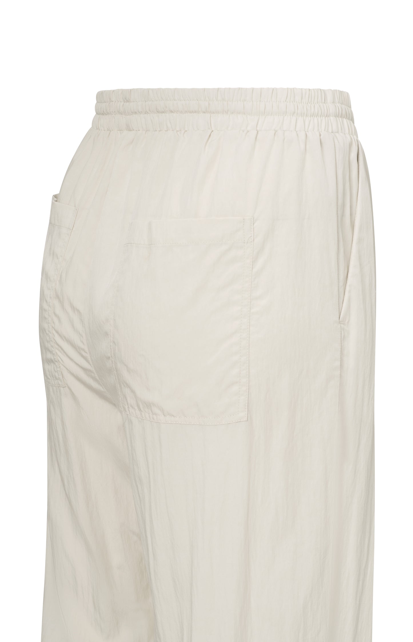 Hose mit Nahtdetails, RAINY DAY BEIGE