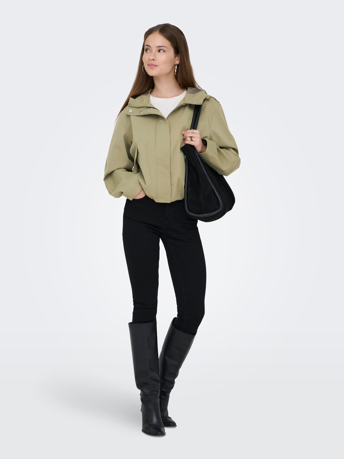 ONLGISELL LIFE SHORT HOOD JACKET CC OTW