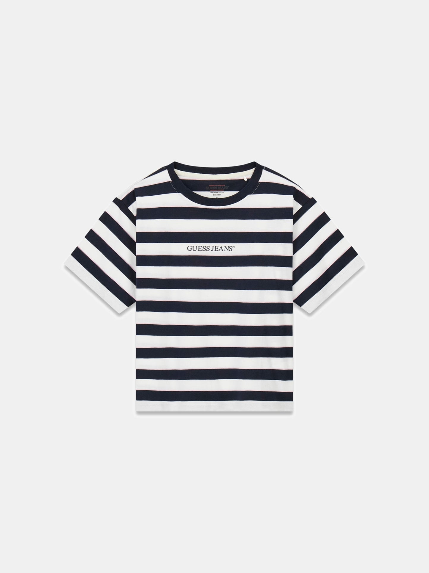 GJ SS CN BOXY STRIPE TEE