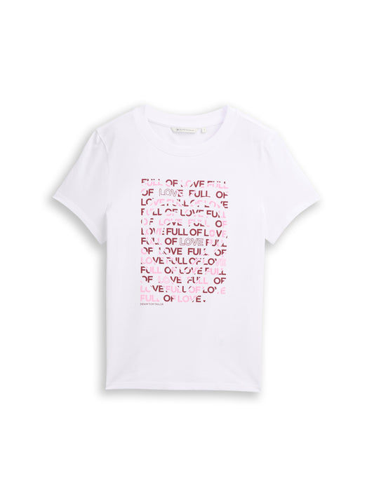 T-Shirt aus Baumwolle