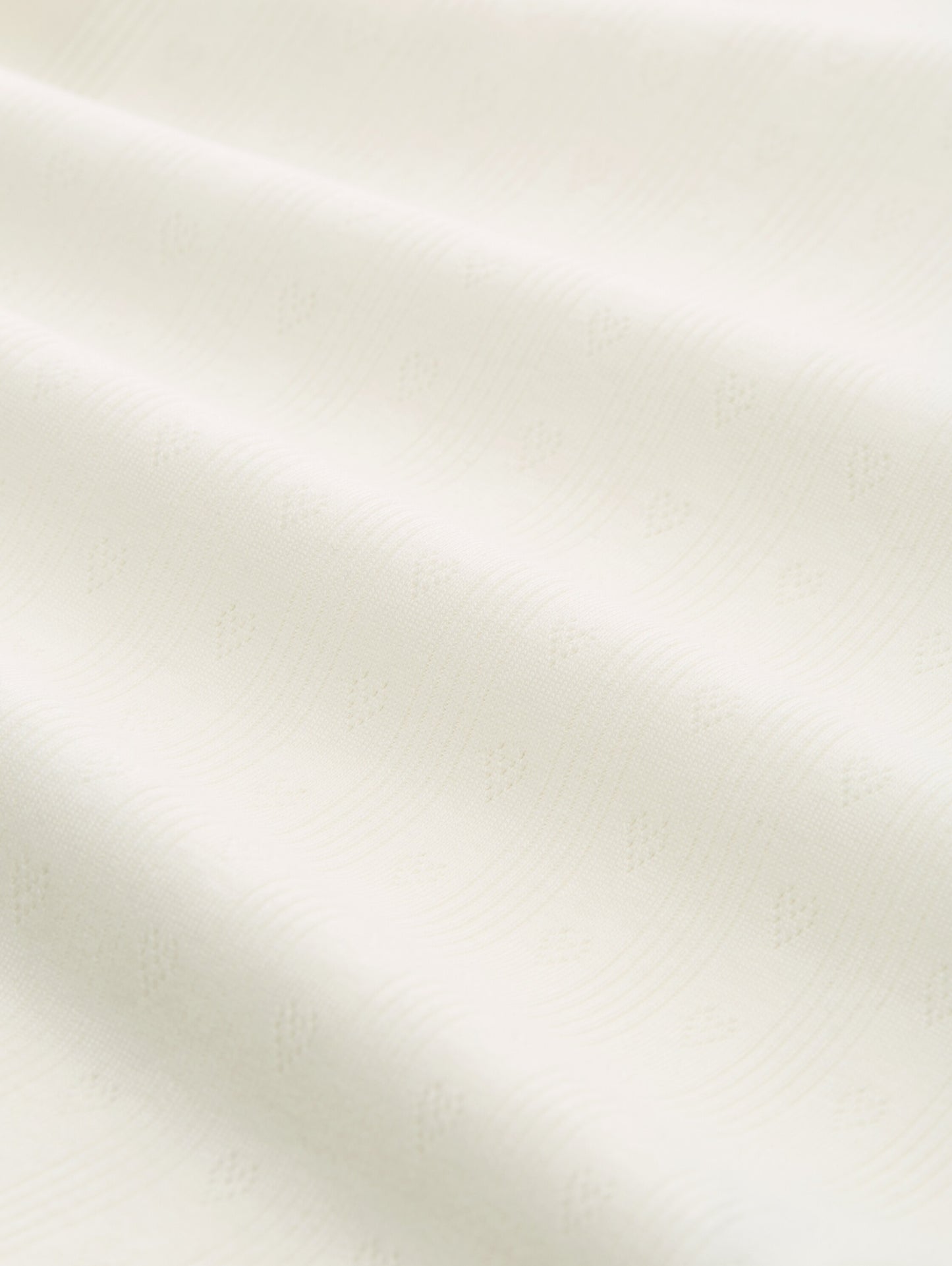 Pointelle Langarmshirt mit Deko-Knopfleiste