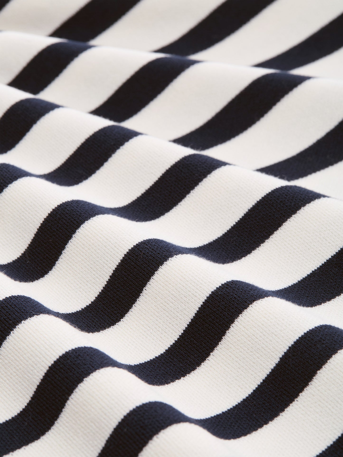 Loose Fit Cardigan mit Streifenmuster