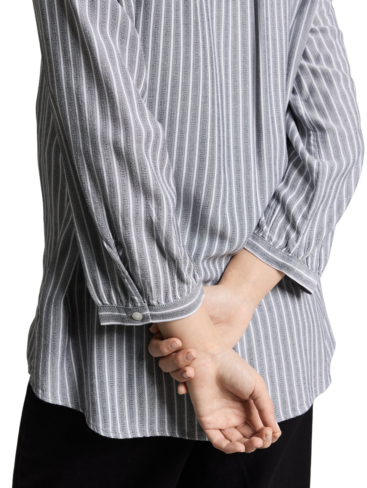 Bluse mit Streifenmuster
