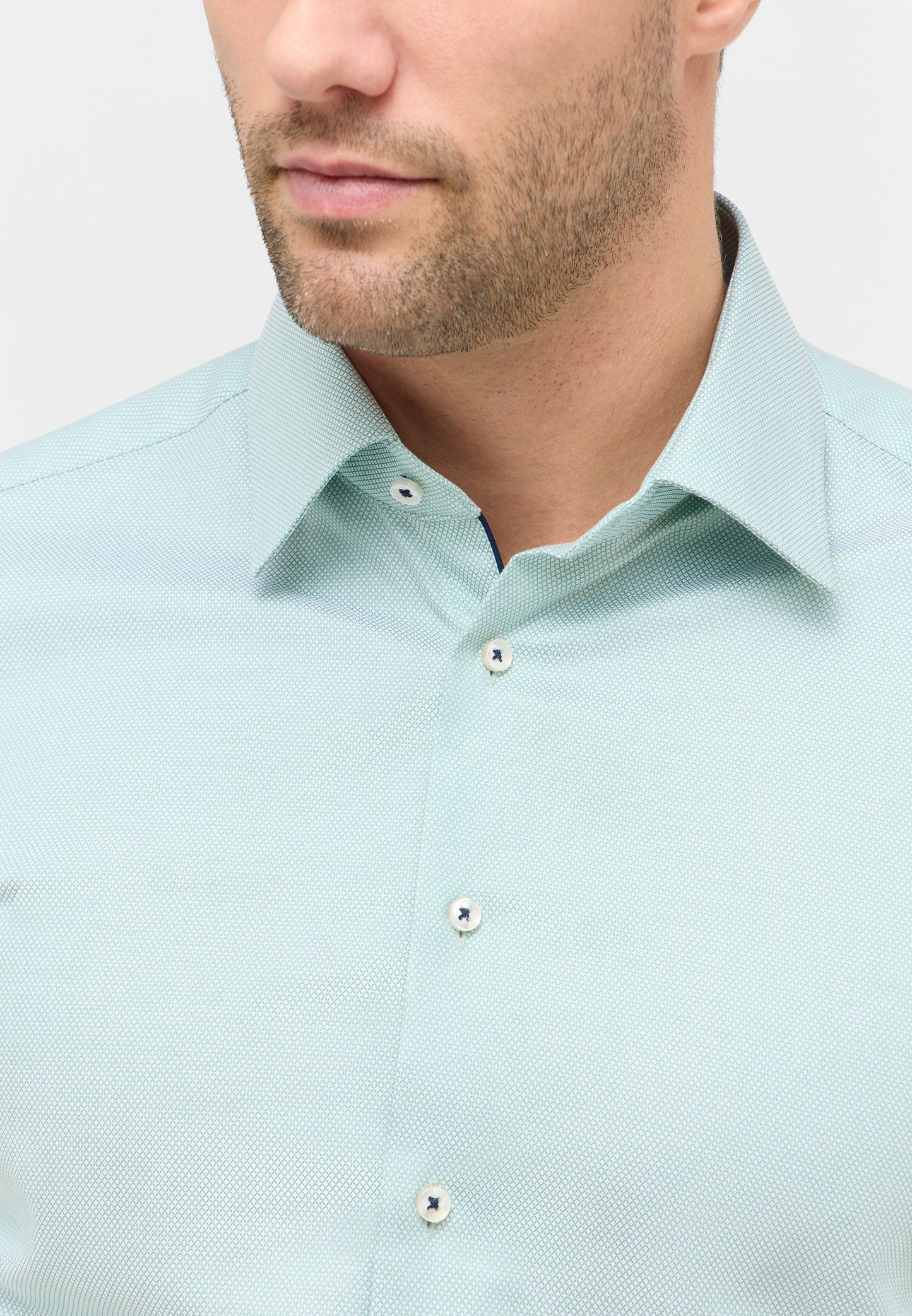 Hemd Dobbydesign Langarm