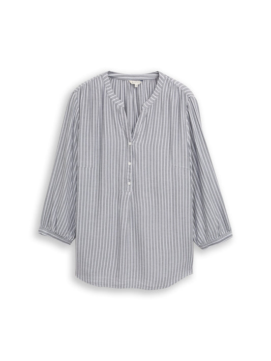 Plus Size - Bluse mit Streifenmuster