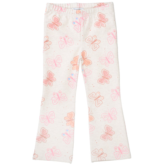 Md.-Flared Sweatleggings