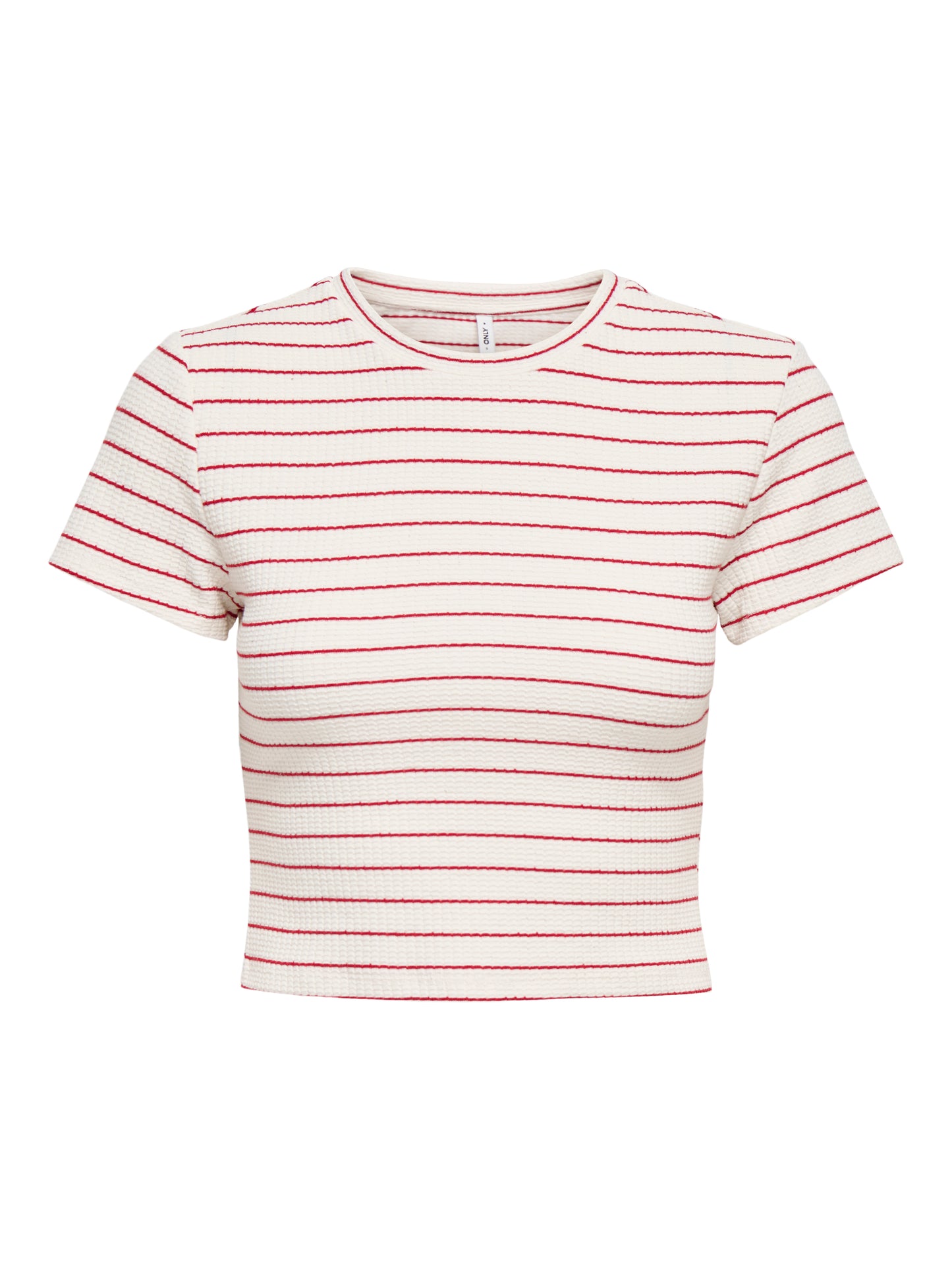 ONLANITS S/S O-NECK CROPPED TOP JRS