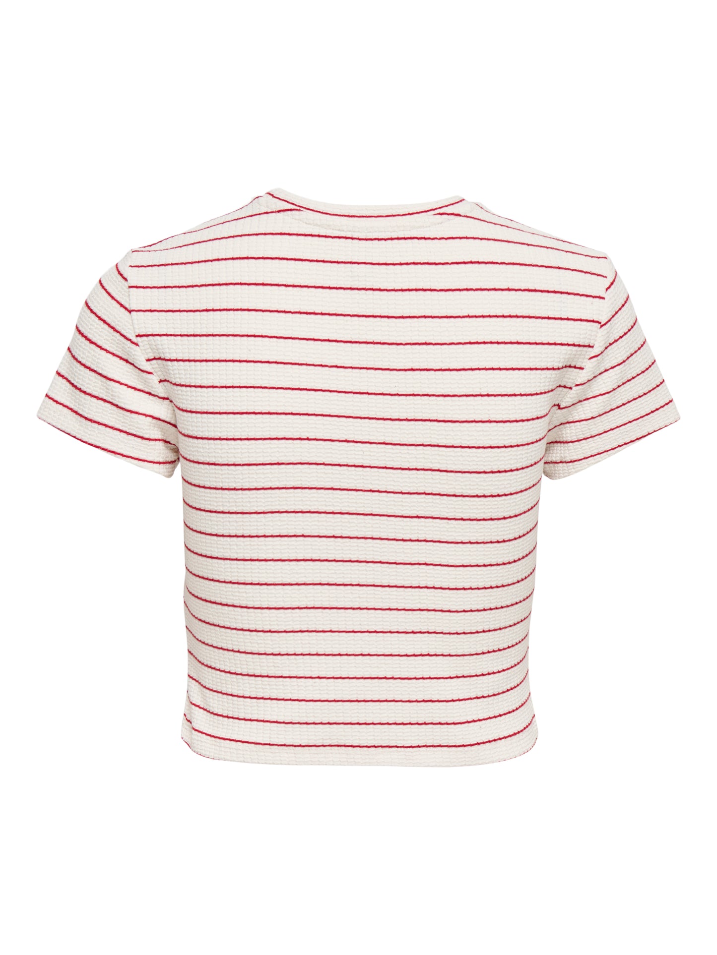 ONLANITS S/S O-NECK CROPPED TOP JRS