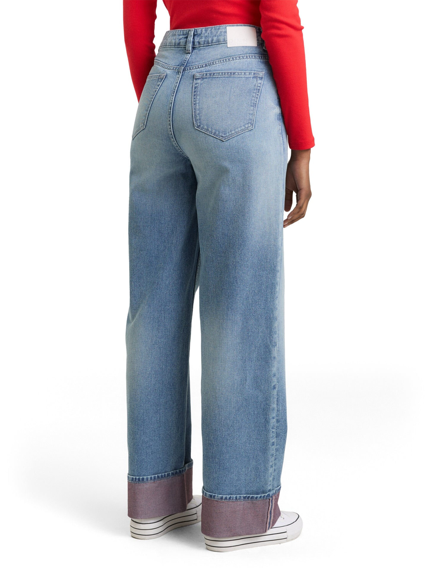 TTLINOU WIDE Jeans mit Turn-Up