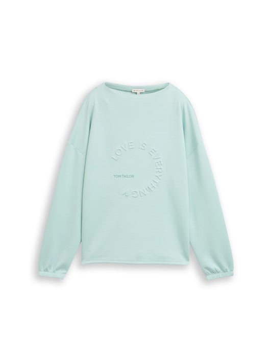 Scuba Langarmshirt mit 3D-Print