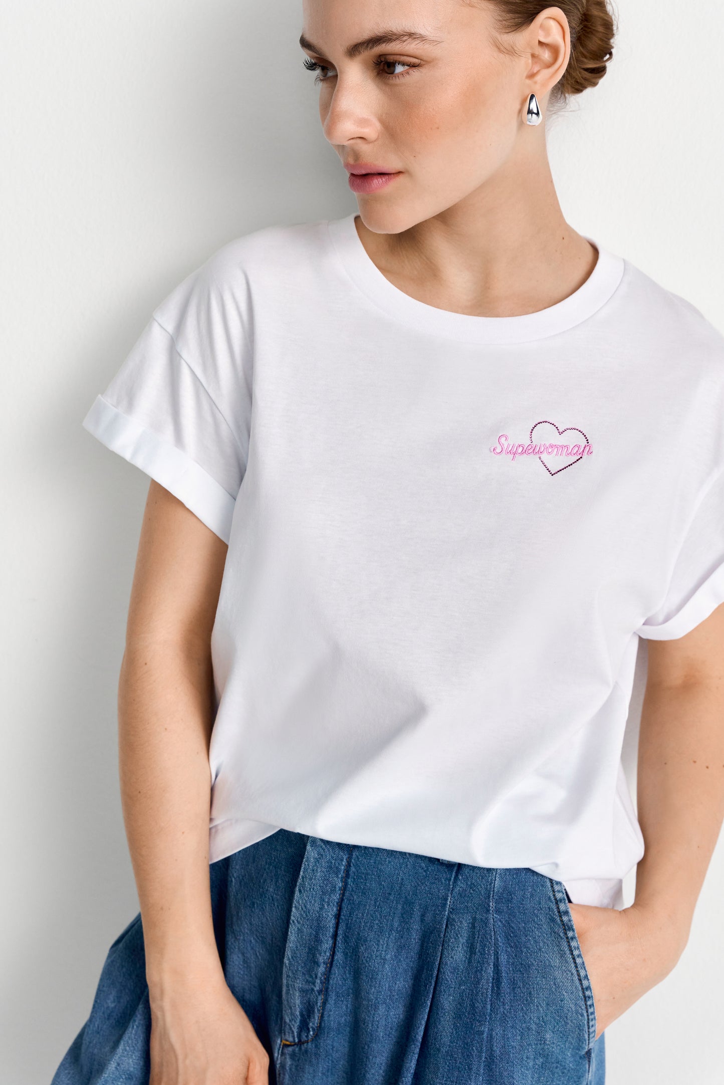 Boyfriend Sparkle Organic Shirt