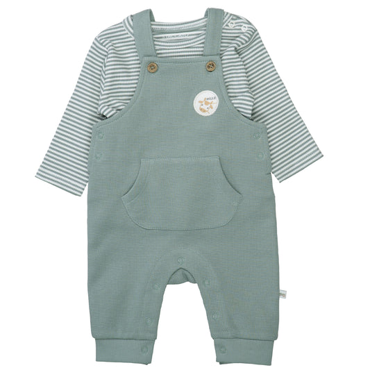 Kn.-Latzhose+Shirt