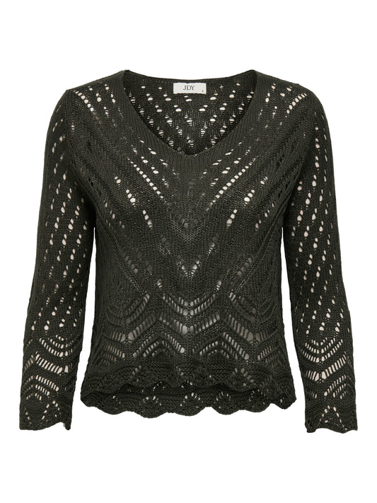 JDYNEW SUN 3/4 CROPPED PULLOVER KNT NOOS