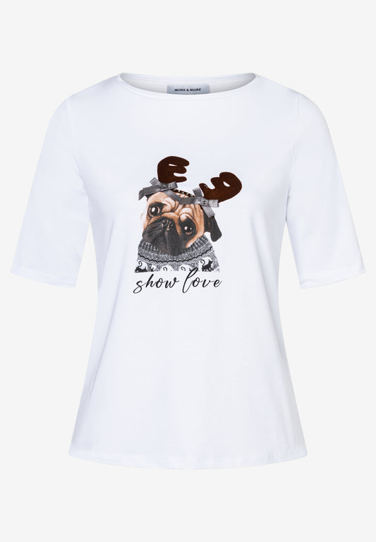 T-Shirt mit Frontprint