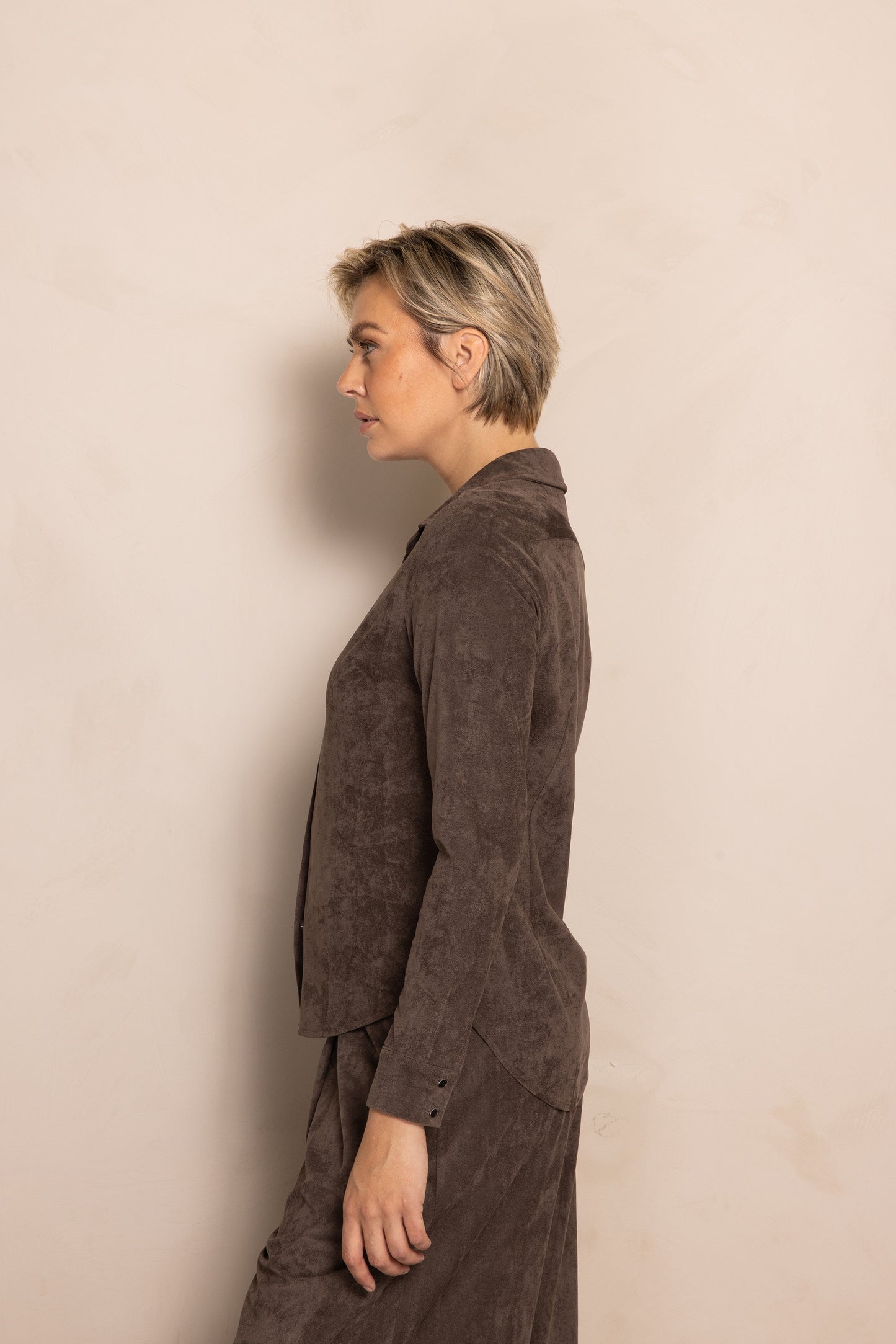 Zhrill Blusen 1/1 Arm F131 brown