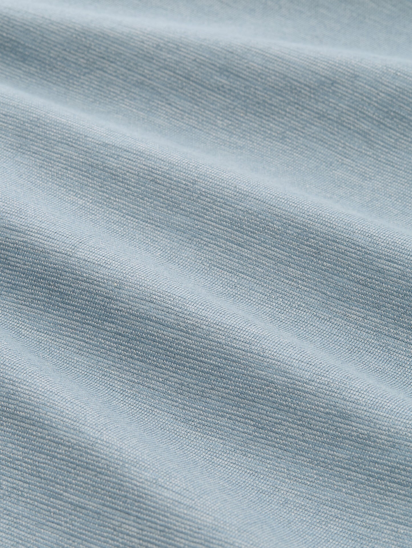 T-Shirt in Melange-Optik