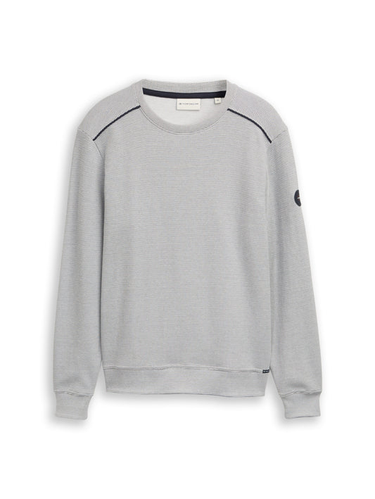 Sweatshirt mit Logo-Badge
