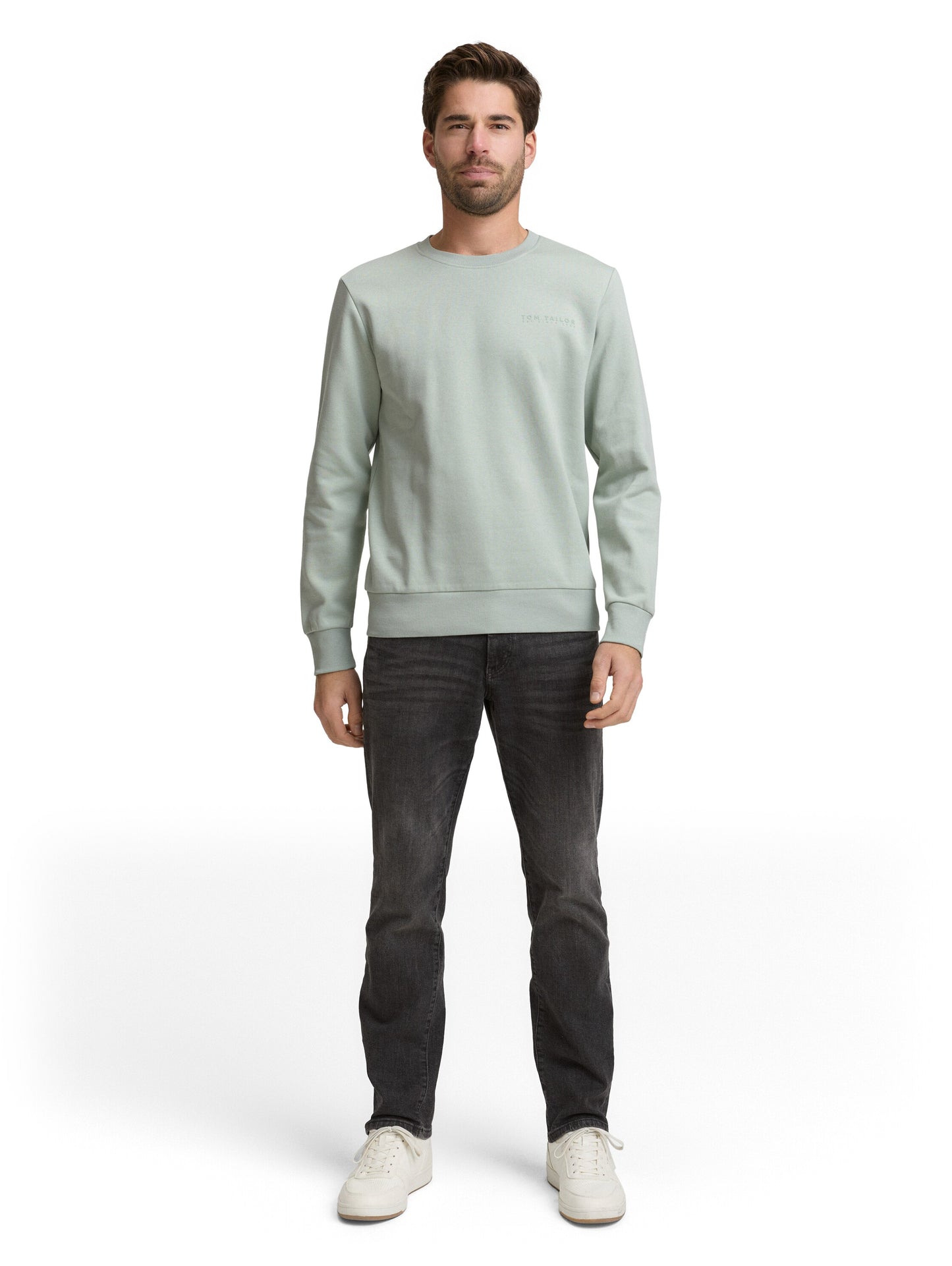 Sweatshirt mit Rundhalsausschnitt