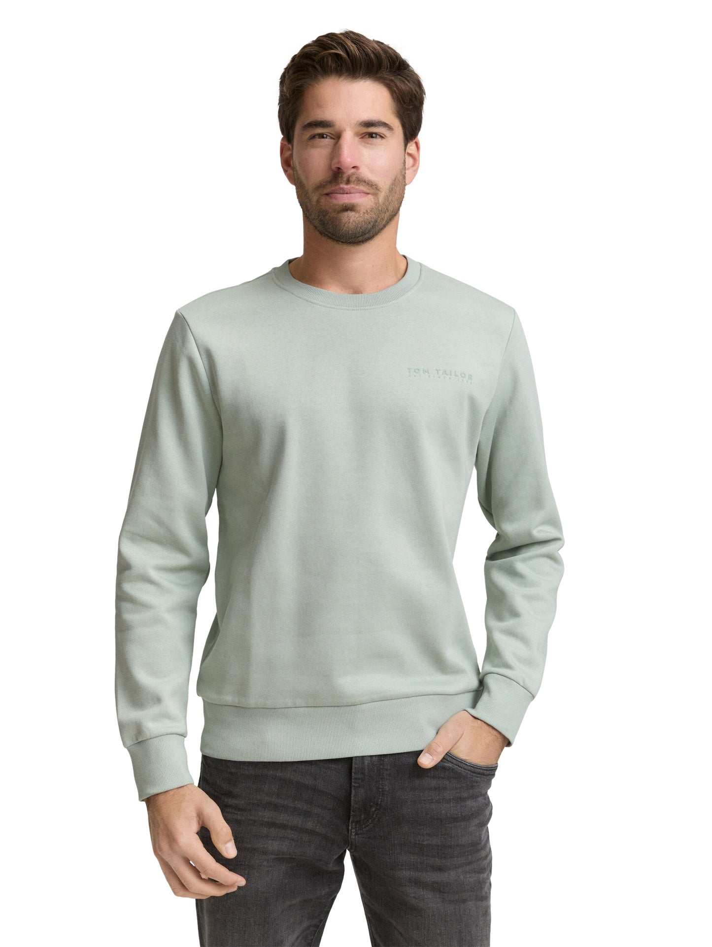 Sweatshirt mit Rundhalsausschnitt
