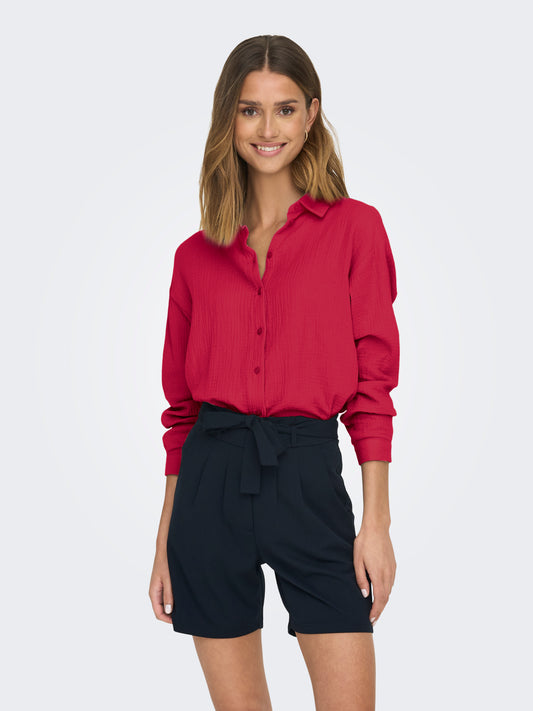 JDYTHEIS LIFE L/S LOOSE SHIRT WVN NOOS