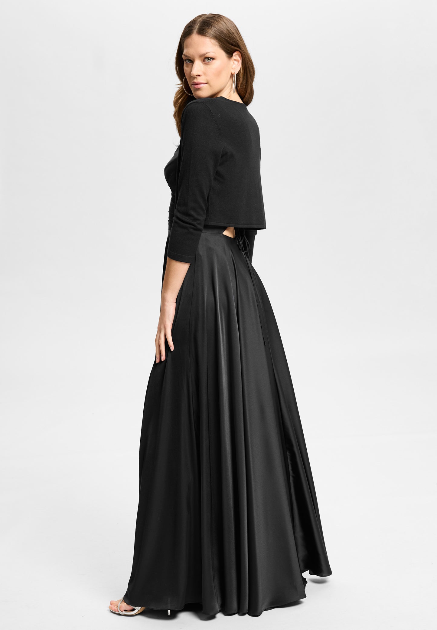 Strickbolero mit 3/4-Arm