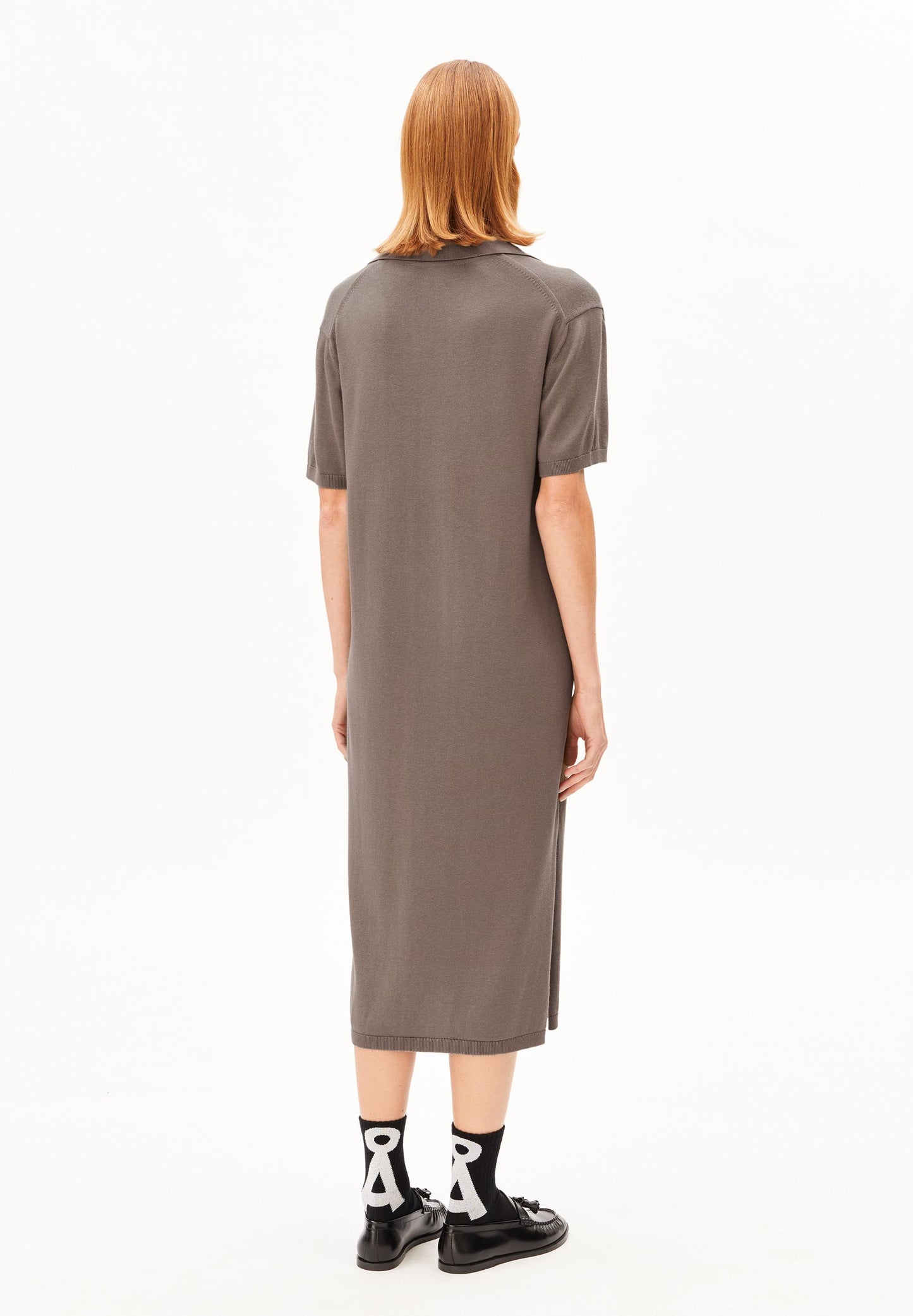 FINE POLO KNIT DRESS