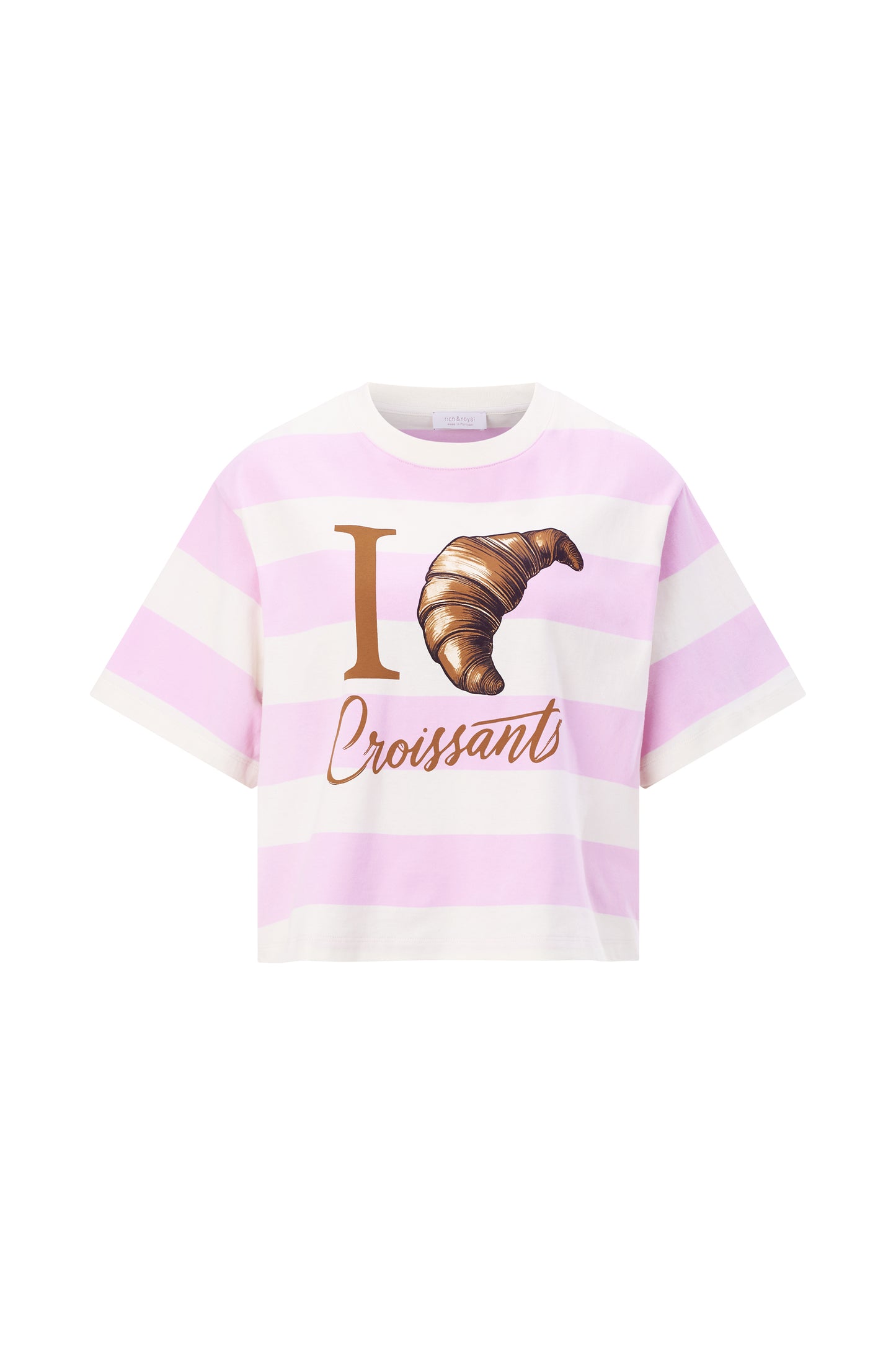 Boxy Striped Shirt Croissant
