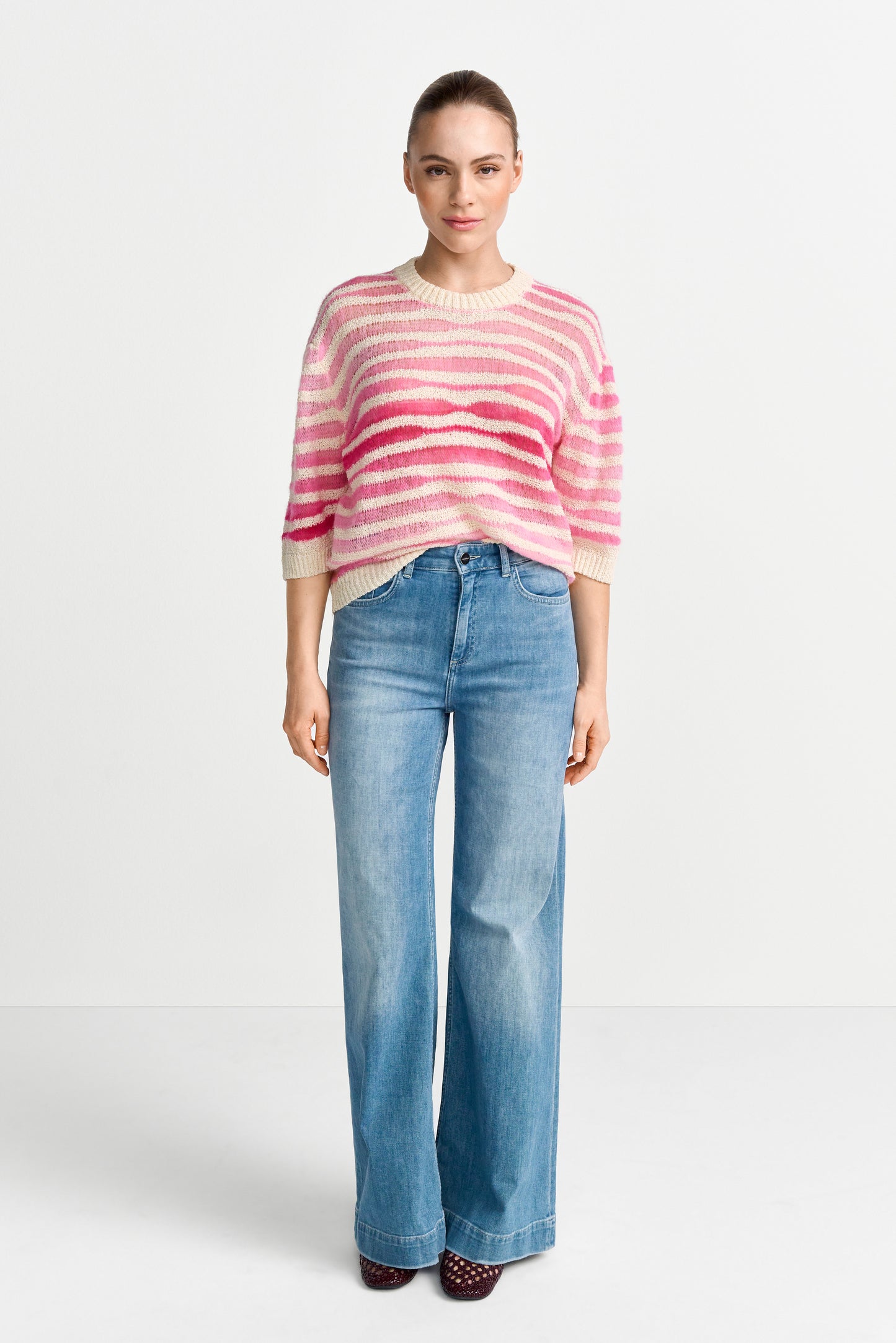 CNK Irregular Stripes SH SLVS